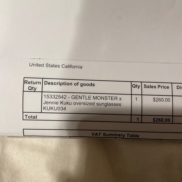 GENTLE MONSTER X JENNIE SUNGLASSES KUKU - Picture 2 of 10